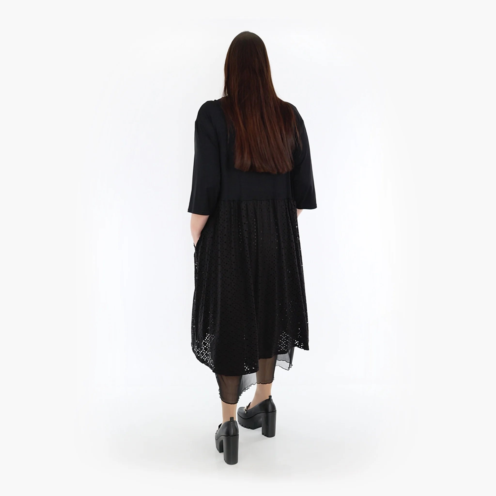 Ballonkleid von AKH Fashion aus Viskose, ausgefallene, zeitlose Lagenlook Mode