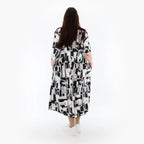Ballonkleid von AKH Fashion aus Viskose, ausgefallene, zeitlose Lagenlook Mode