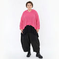 AKH Premium Bigshirt in kastiger Form, aus Baumwolle, P1032.2601, Rosa, Ausgefallen, Zeitlos