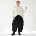 AKH Premium Bigshirt in kastiger Form, aus Baumwolle, P1032.2601, Weiß, Ausgefallen, Zeitlos