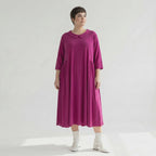 Ballonkleid von AKH Fashion aus Materialmix, ausgefallene, zeitlose Lagenlook Mode