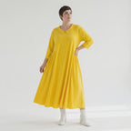 Ballonkleid von AKH Fashion aus Materialmix, ausgefallene, zeitlose Lagenlook Mode