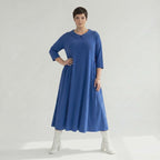 Ballonkleid von AKH Fashion aus Materialmix, ausgefallene, zeitlose Lagenlook Mode