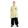  A-Form Jacke von AKH Fashion aus Materialmix, 1133.01382, Hellgrün, Schick, Modern, Bequem