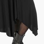  A-Form Tunika von AKH Fashion aus Materialmix, 1313.05927, Schwarz, Schick, Modern, Bequem