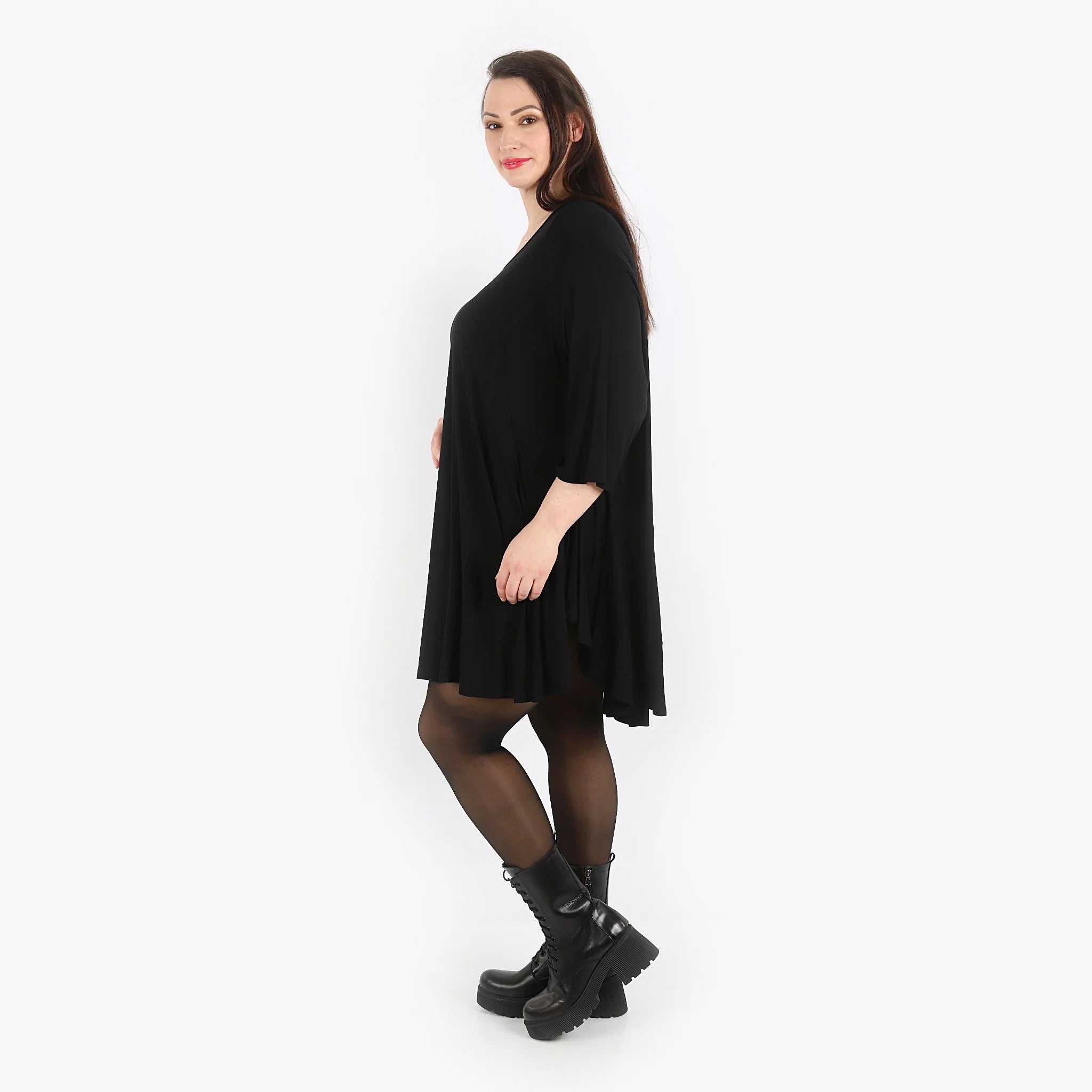 Shirt von AKH Fashion aus Viskose in Glocken-Form, ausgefallene Lagenlook Mode