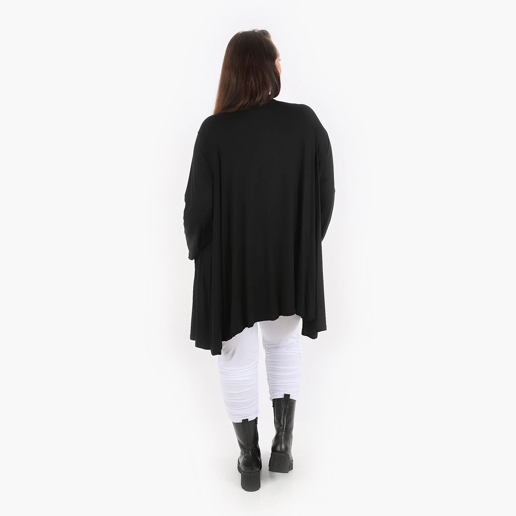 A-Form Jacke von AKH Fashion aus Viskose, ausgefallene, zeitlose Lagenlook Mode