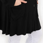 A-Form Jacke von AKH Fashion aus Viskose, ausgefallene, zeitlose Lagenlook Mode
