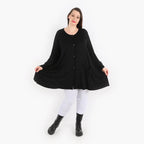 A-Form Jacke von AKH Fashion aus Viskose, ausgefallene, zeitlose Lagenlook Mode