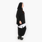  A-Form Shirt von AKH Fashion aus Viskose, 1312.03073, Schwarz, Schick, Modern, Bequem