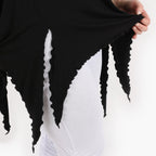  Zipfel Top von AKH Fashion aus Viskose, 1312.04130, Schwarz, Schick, Modern, Bequem