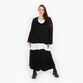  Ballonrock von AKH Fashion aus Viskose, 1312.08011, Schwarz, Schick, Modern, Bequem