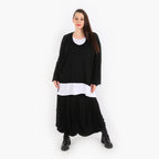  Ballonrock von AKH Fashion aus Viskose, 1312.08011, Schwarz, Schick, Modern, Bequem