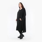 Ballonkleid von AKH Fashion aus Viskose, ausgefallene, zeitlose Lagenlook Mode