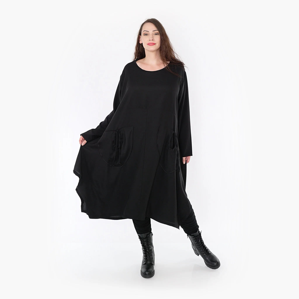 Ballonkleid von AKH Fashion aus Viskose, ausgefallene, zeitlose Lagenlook Mode