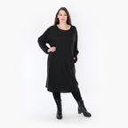  Ballonkleid von AKH Fashion aus Viskose, 1325.06942, Schwarz, Schick, Modern, Bequem