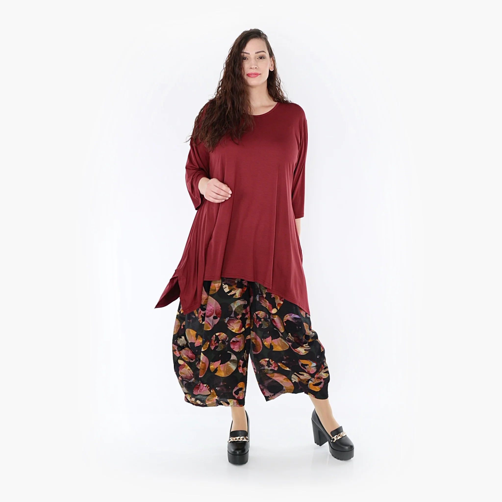 Ballonhose von AKH Fashion aus Viskose, ausgefallene, zeitlose Lagenlook Mode