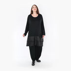 A-Form Shirt von AKH Fashion aus Viskose, ausgefallene, zeitlose Lagenlook Mode