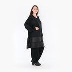 A-Form Shirt von AKH Fashion aus Viskose, ausgefallene, zeitlose Lagenlook Mode