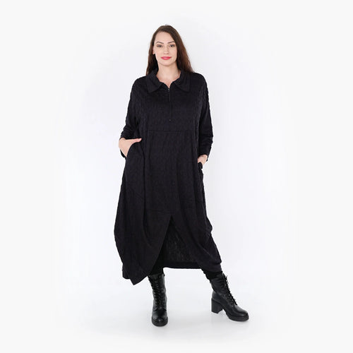  Ballonkleid von AKH Fashion aus Viskose, 1341.06975, Schwarz, Schick, Modern, Bequem
