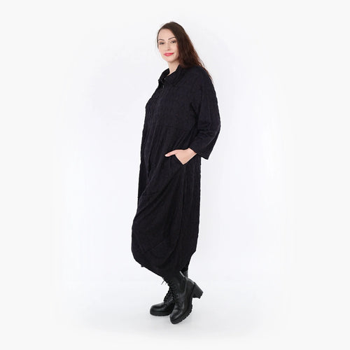  Ballonkleid von AKH Fashion aus Viskose, 1341.06975, Schwarz, Schick, Modern, Bequem