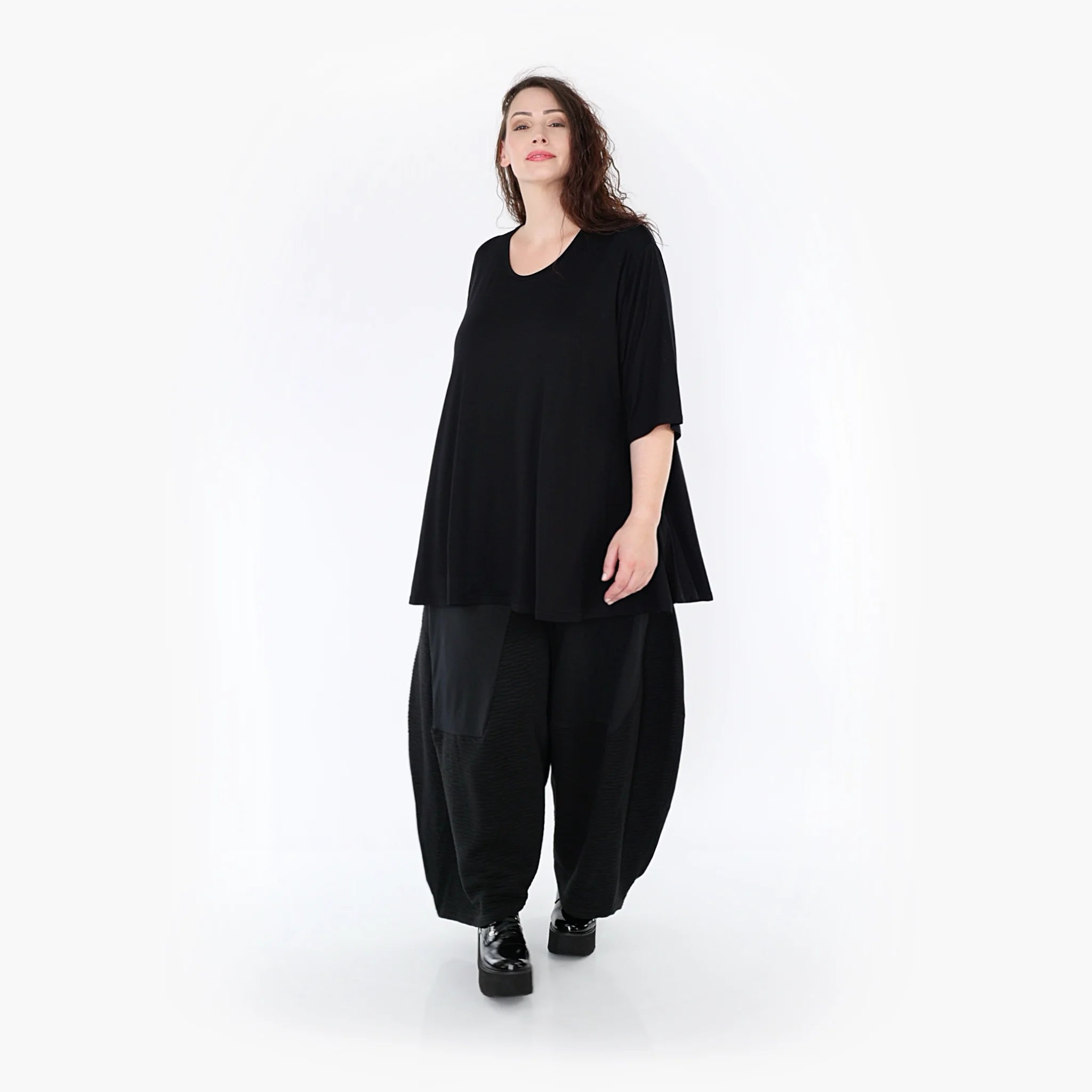 Haremshose von AKH Fashion aus Materialmix, ausgefallene, zeitlose Lagenlook Mode