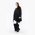  A-Form Jacke von AKH Fashion aus Polyester, 1348.02030, Schwarz, Schick, Modern, Bequem