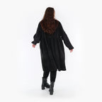  AKH Fashion Kleid in gerader Form, aus Polyester, 1348.06742, Schwarz, Schick, Modern