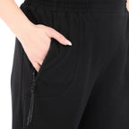  Karottenform Hose von Zedd Plus aus Baumwolle, 25093, Schwarz, Schick, Modern, Bequem