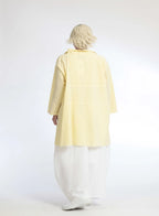  A-Form Jacke von AKH Fashion aus Baumwolle, 1058.06681, Gelb, Schick, Modern, Bequem