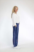 Hose von AKH Fashion aus Viskose in gerader Form, ausgefallene Lagenlook Mode