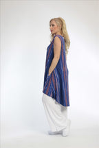 A-Form Tunika von AKH Fashion aus Viskose, ausgefallene, zeitlose Lagenlook Mode