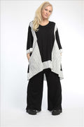 A-Form Shirt von AKH Fashion aus Viskose, ausgefallene, zeitlose Lagenlook Mode