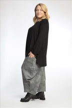 Ballonhose von AKH Fashion aus Materialmix, ausgefallene, zeitlose Lagenlook Mode