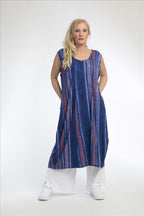 Ballonkleid von AKH Fashion aus Viskose, ausgefallene, zeitlose Lagenlook Mode