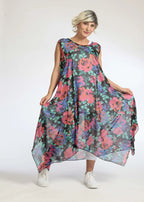A-Form Tunika von AKH Fashion aus Polyester, ausgefallene, zeitlose Lagenlook Mode