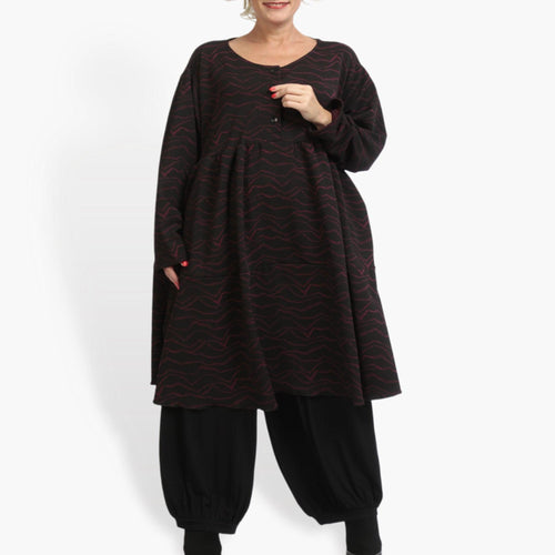 A-Form Kleid von AKH Fashion aus Viskose, ausgefallene, zeitlose Lagenlook Mode