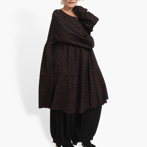 A-Form Kleid von AKH Fashion aus Viskose, ausgefallene, zeitlose Lagenlook Mode