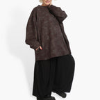 Shirt von AKH Fashion aus Viskose in kastiger Form, ausgefallene Lagenlook Mode